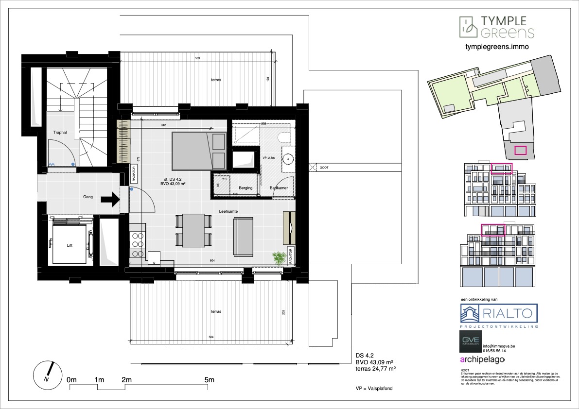 Map Penthouse studio